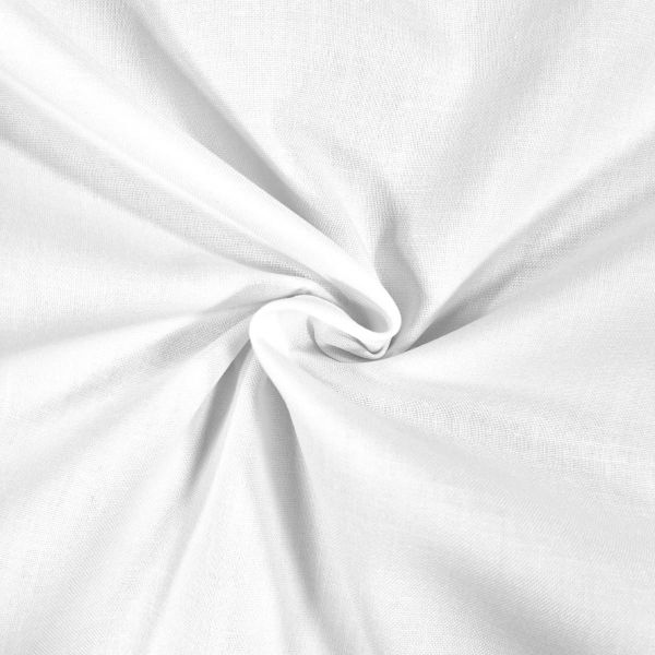 Tessuto 100% Cotone per Modelli Bianco